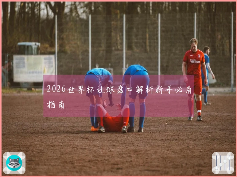 2026世界杯让球盘口解析新手必看指南