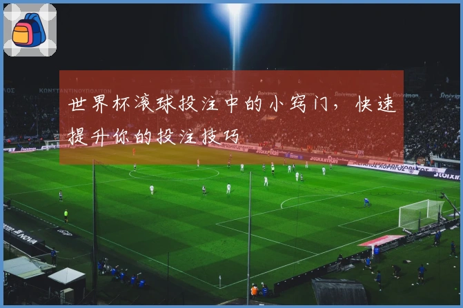 世界杯滚球投注中的小窍门，快速提升你的投注技巧
