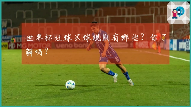 世界杯让球买球规则有哪些？你了解吗？
